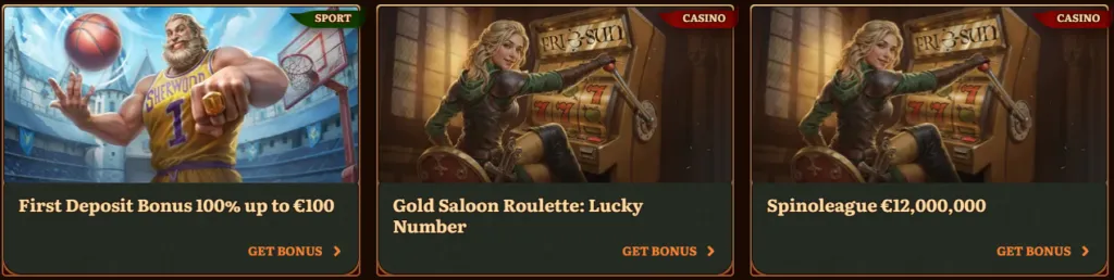 Bonuses and Promotions